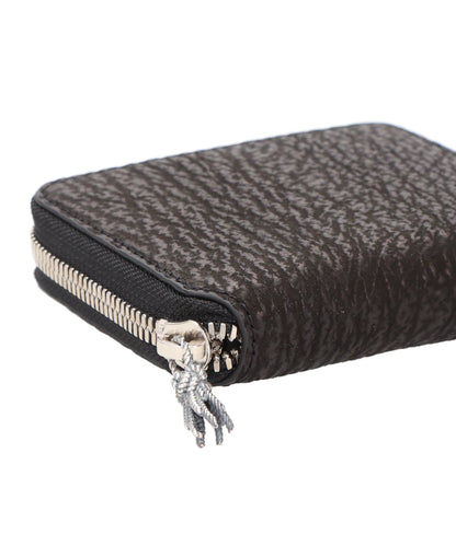 SHAKE SKIN ZIPPER WALLET