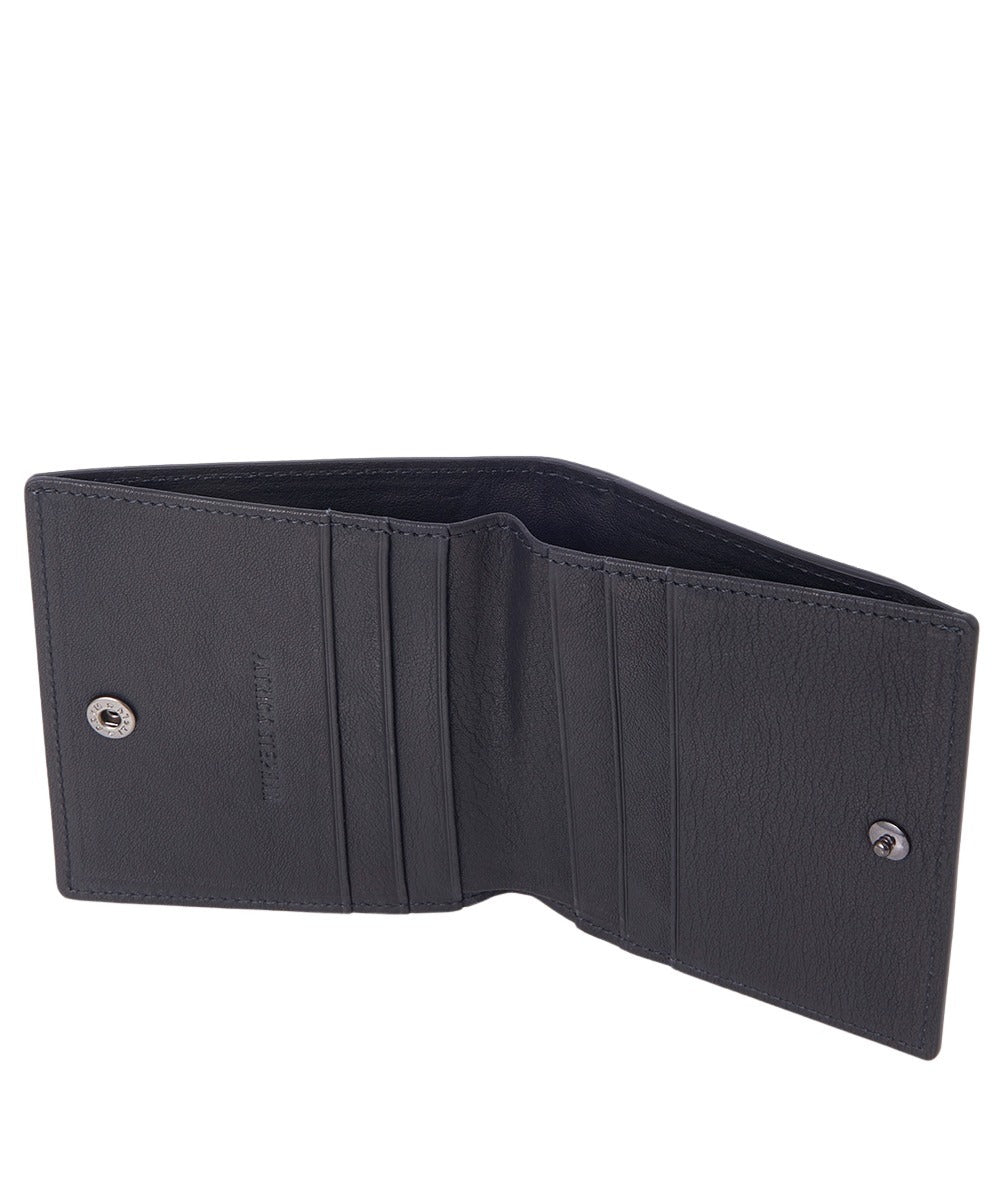 LEATHER WALLET COMPACT OIL TANNED