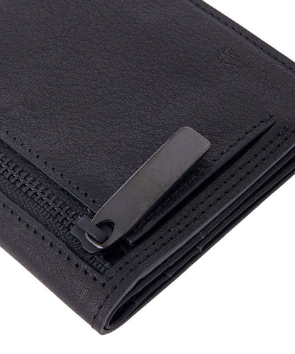LEATHER WALLET COMPACT OIL TANNED