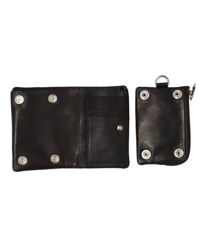 LEATHER MICRO WALLET “ALL-STUDS”2