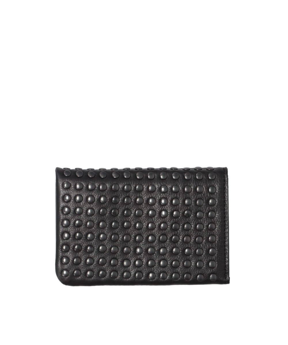 LEATHER CARD CASE “ALL-STUDS”