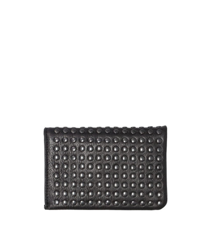LEATHER CARD CASE “ALL-STUDS”