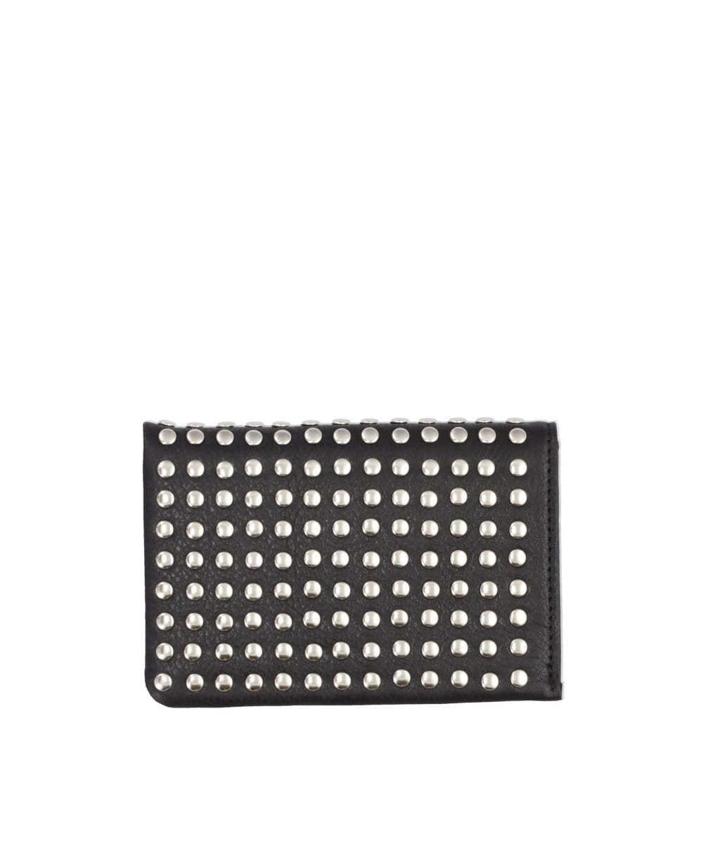 LEATHER CARD CASE “ALL-STUDS”