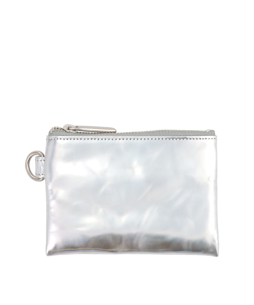 LEATHER WIDE COIN CASE �gFLAT�h