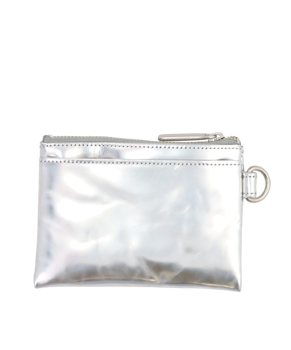 LEATHER WIDE COIN CASE �gFLAT�h