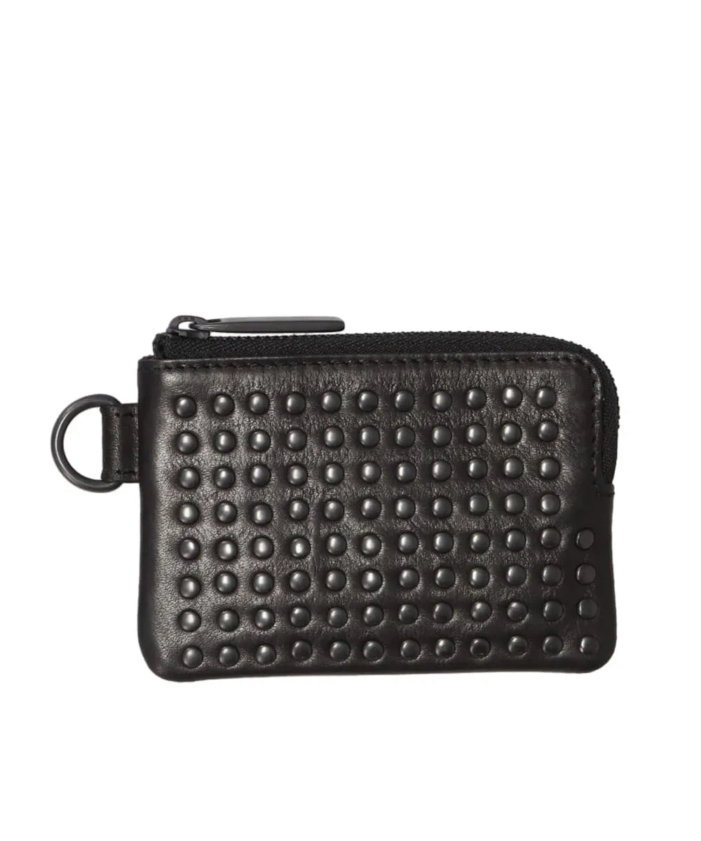 LEATHER COIN CASE “ALL-STUDS”