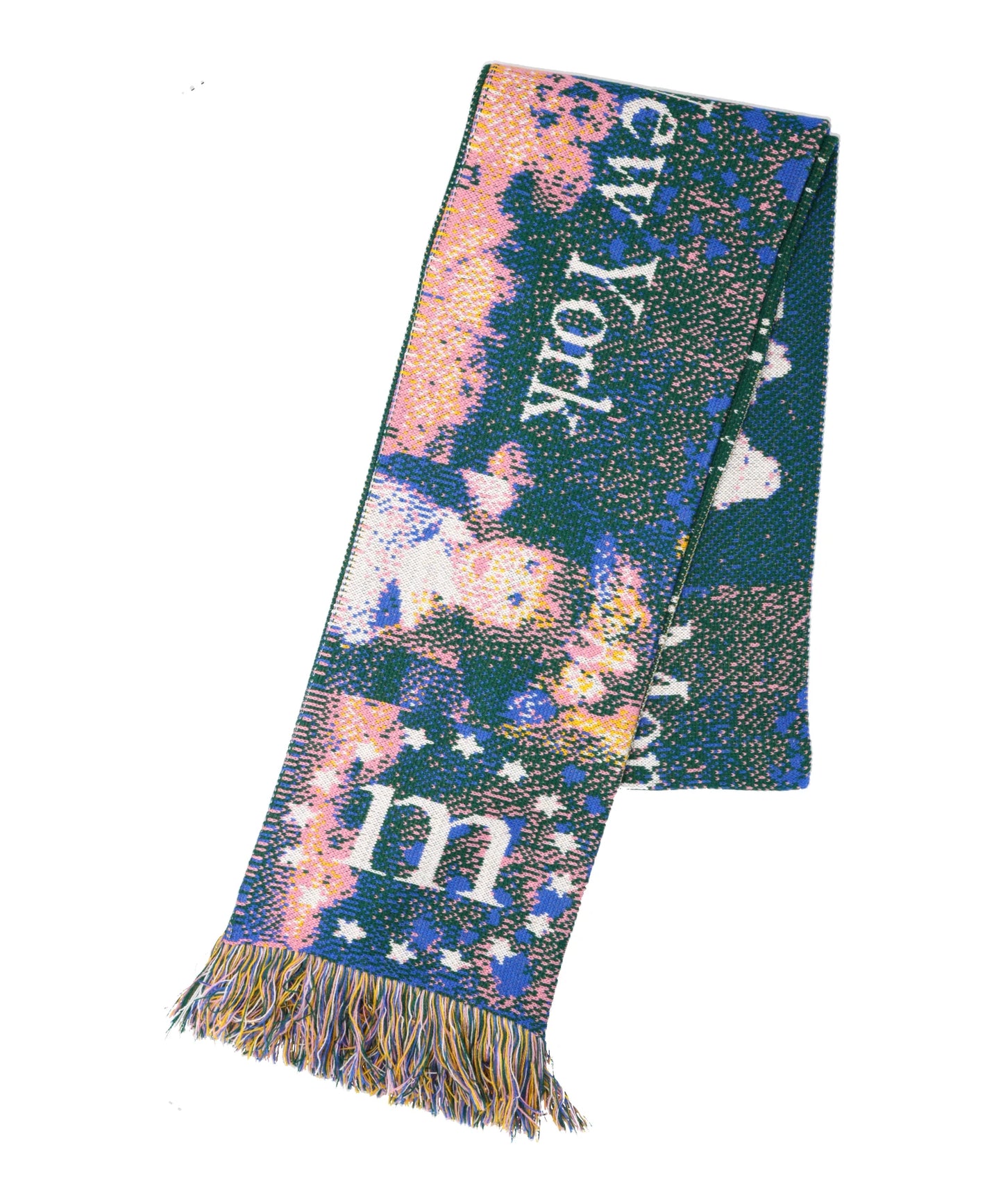 てつせい)極美品 MONTMARTRE NEW YORK SCARF Montmartre New York てつせい)極美品 MONTMARTRE NEW YORK SCARF Montmartre New York