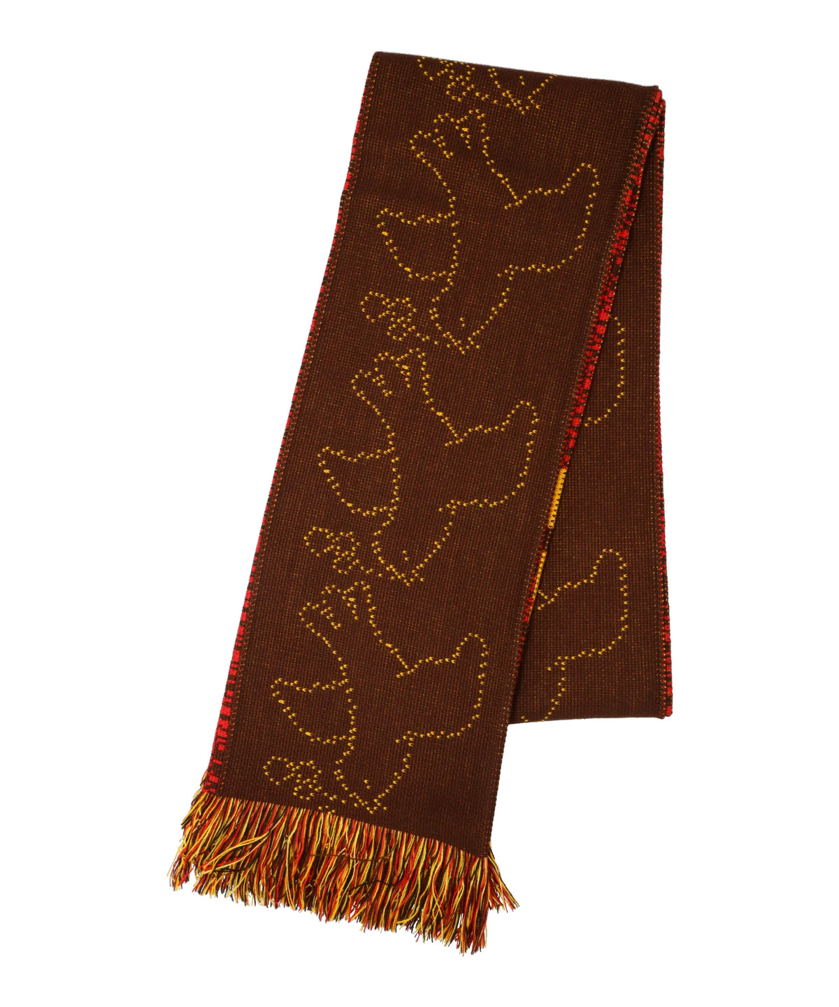 Montmartre New York(モンマルトルニューヨーク)RED EMOTION SCARF Montmartre New York(モンマルトルニューヨーク)RED EMOTION SCARF