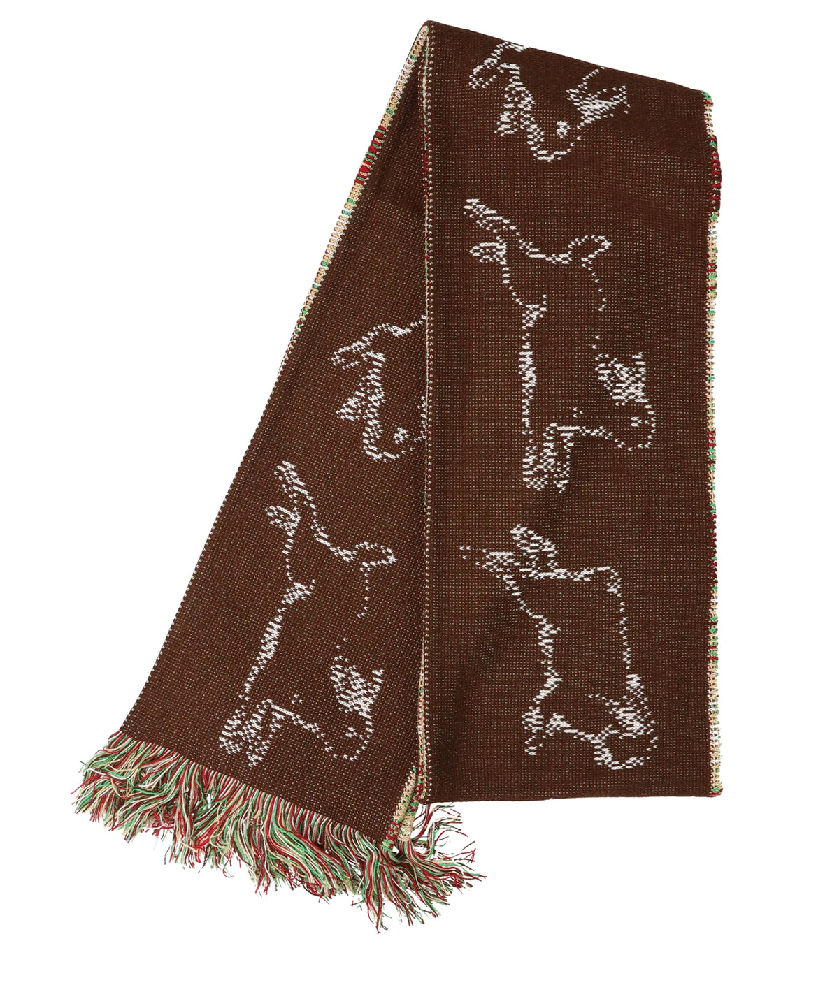 BROWN RABBIT SCARF