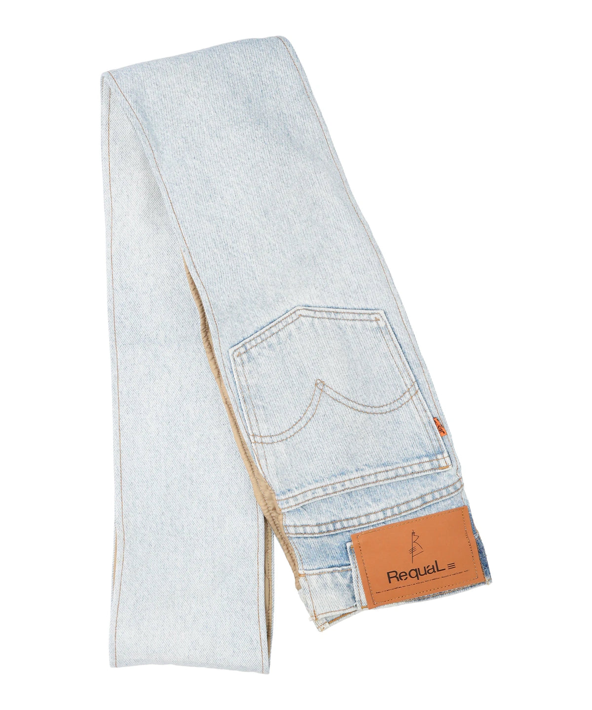 RequaL≡(リコール)LONG DENIM MUFFLER SHAWL