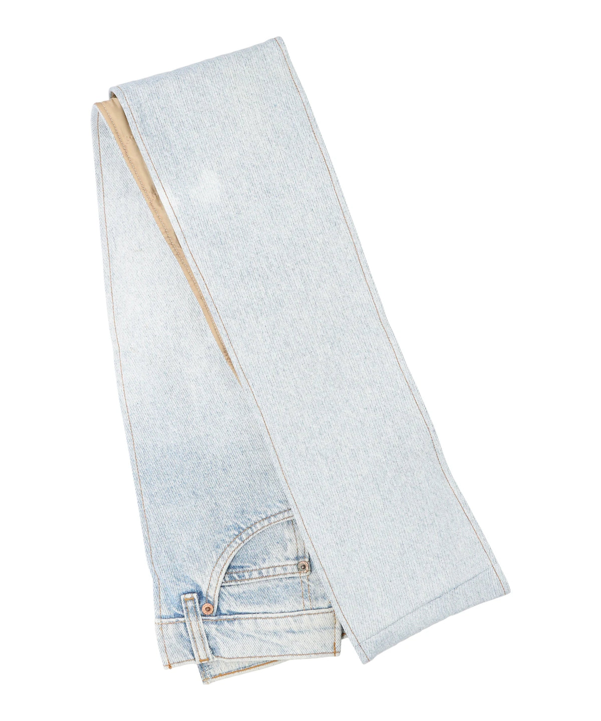 LONG DENIM MUFFLER SHAWL