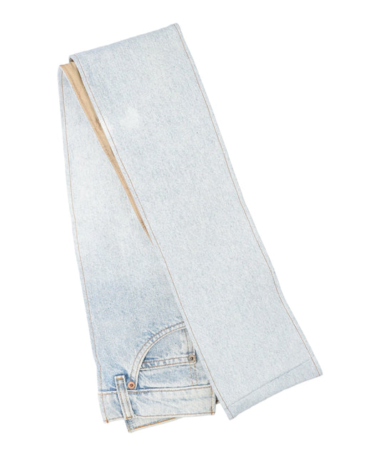 LONG DENIM MUFFLER SHAWL