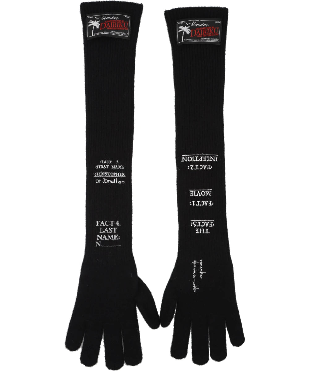 "TATTOO"  LONG KNIT GROVE