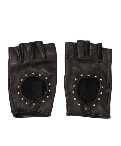 ERNEST W.BAKER(アーネスト・W・ベイカー) 2026SS STUDDED OPEN FINGER DRIVING GLOVES GL22G-LE50