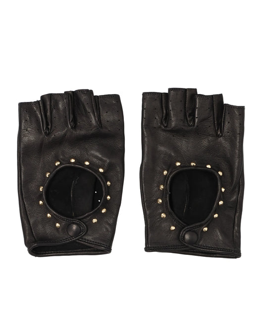 ERNEST W.BAKER(アーネスト・W・ベイカー) 2026SS STUDDED OPEN FINGER DRIVING GLOVES GL22G-LE50