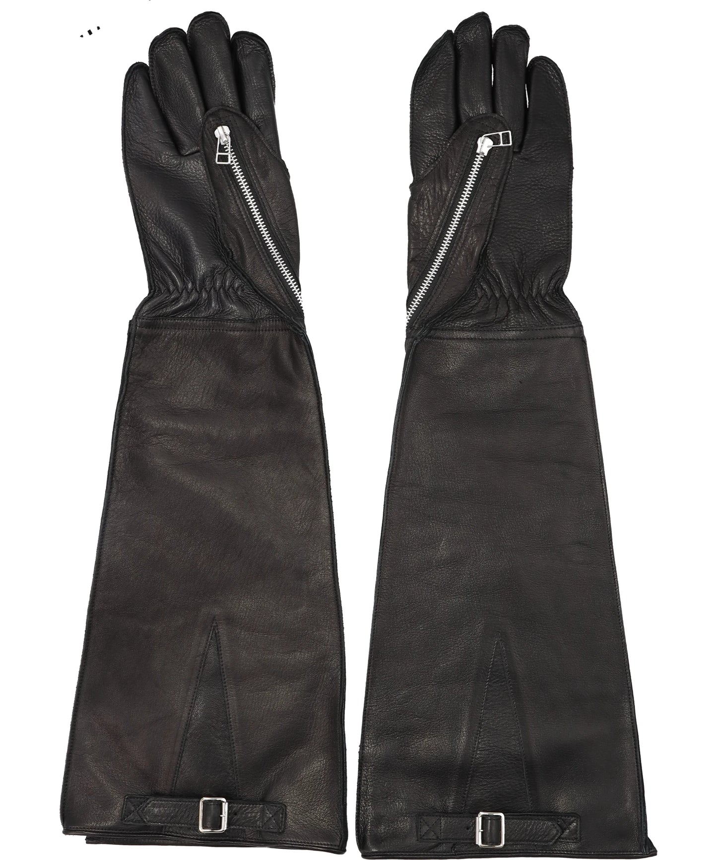 LEATHER LONG GLOVES