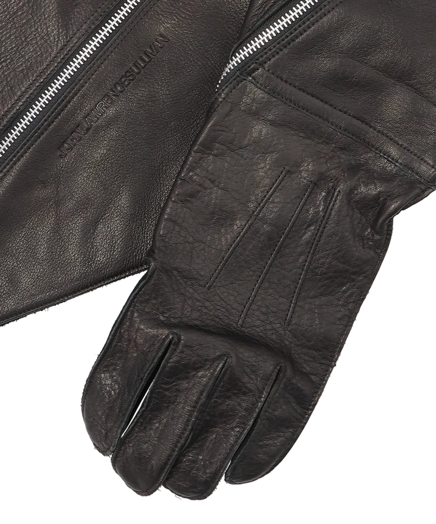 LEATHER LONG GLOVES