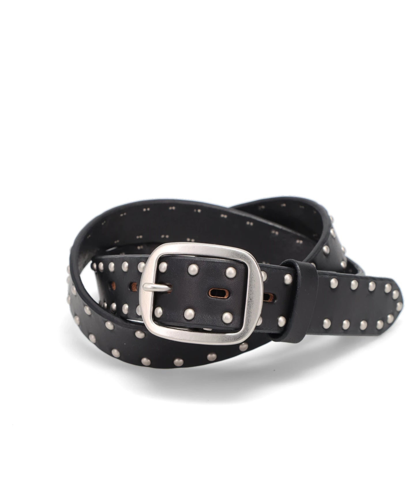 PIN BUCKLE STUDDED BELT