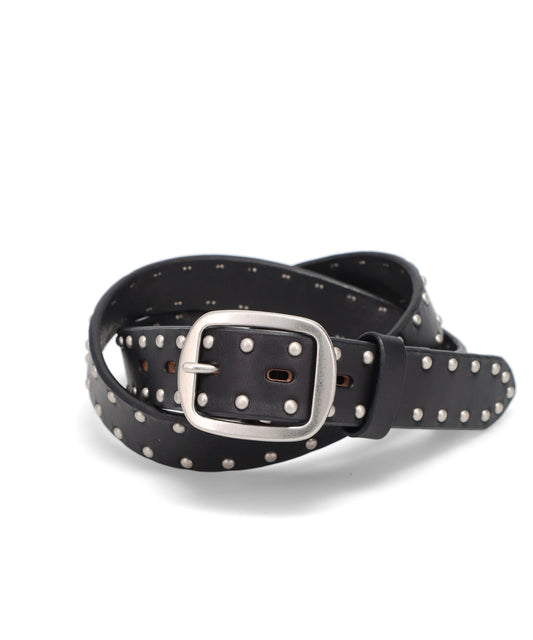 PIN BUCKLE STUDDED BELT