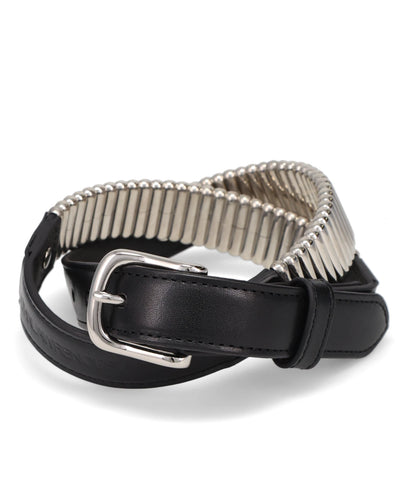 JOHN LAWRENCE SULLIVAN(ジョンローレンスサリバン) 2026AW PIN BUCKLE LEATHER METAL BELT JLS-06-33