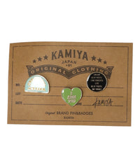 KAMIYA(カミヤ) 2026AW ORIGINAL PIN SET 3PIECES (1) G17AC213