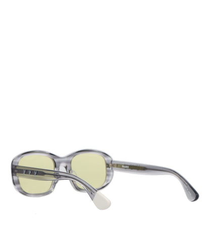 MASU × BLANC OVAL SHAPE SUNGLASSES MASU MASU X BLANC Oval Shape Sunglasses （Gray Marble