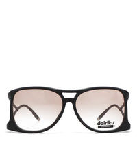 “3D PRINTER” SUNGLASS - BLACK×BROWN