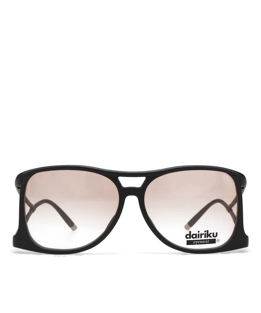 “3D PRINTER” SUNGLASS - BLACK×BROWN