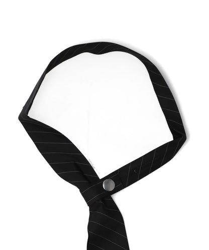 NOT-TIE “STRIPE” - BK×WH