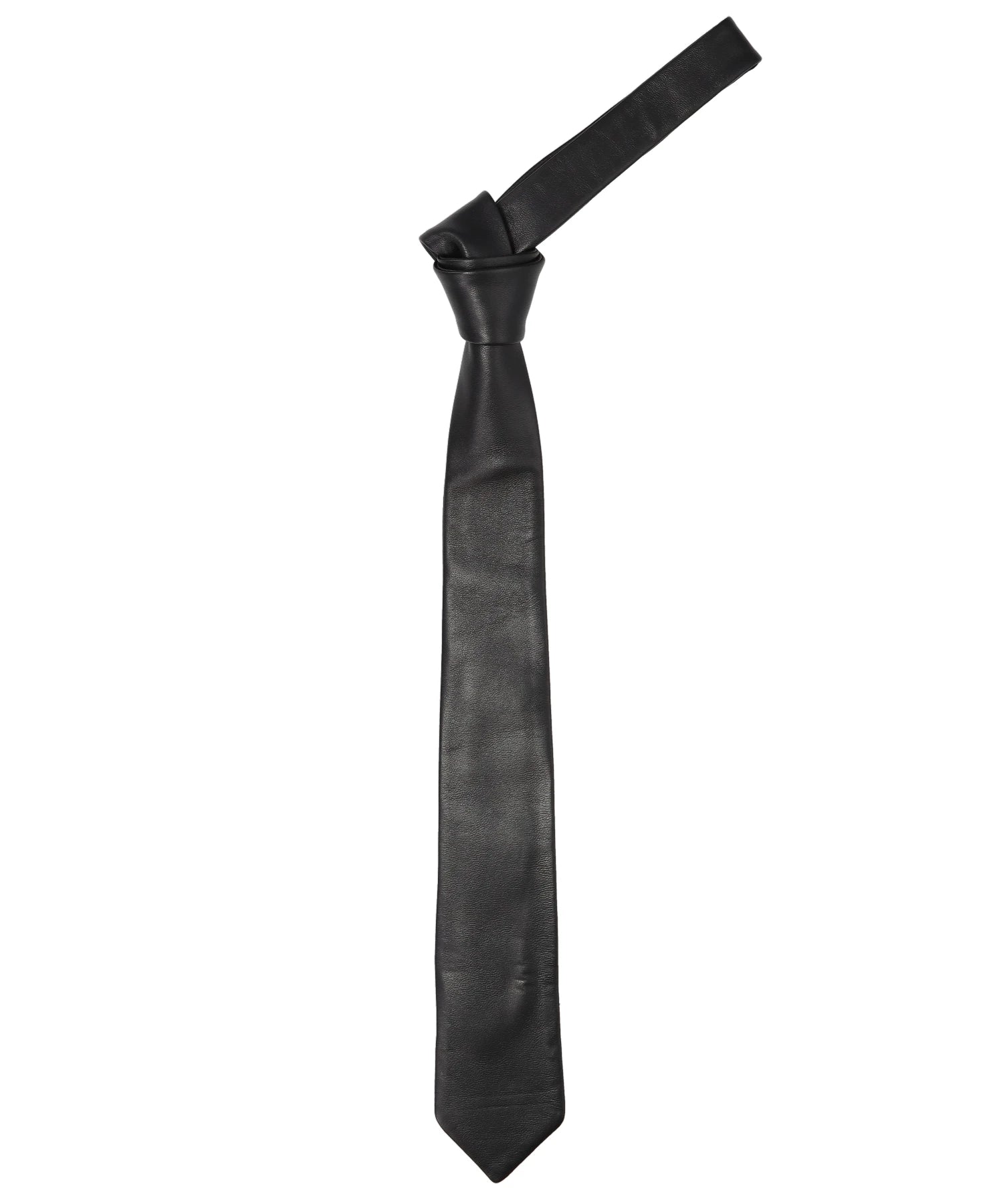 JOHN LAWRENCE SULLIVAN(ジョンローレンスサリバン) 2026AW LEATHER NECK TIE 6B018-0526-48