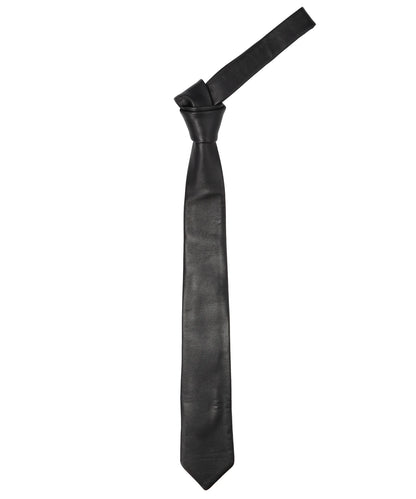 JOHN LAWRENCE SULLIVAN(ジョンローレンスサリバン) 2026AW LEATHER NECK TIE 6B018-0526-48