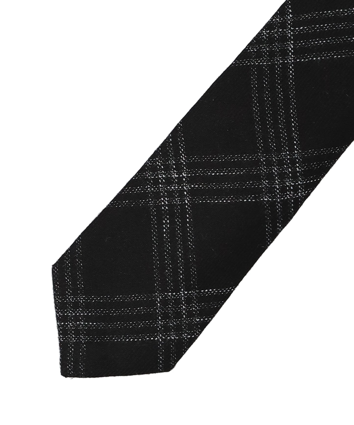 CLASSIC TIE - BLACK&WHITE CHECK
