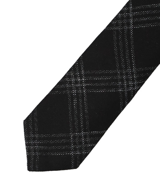 CLASSIC TIE - BLACK&WHITE CHECK