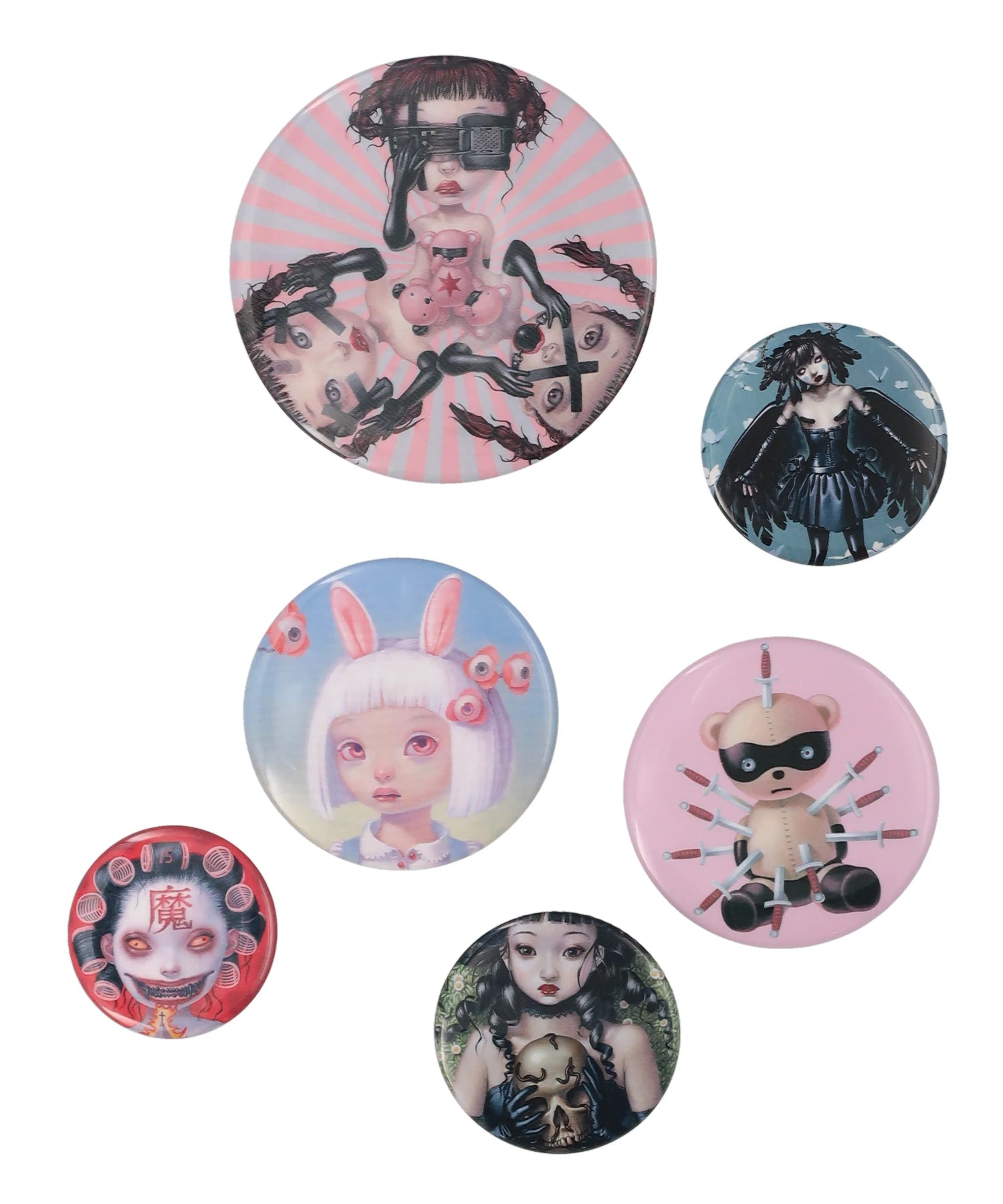 KIDILL(キディル)TREVOR BROWN CAN BADGE SET