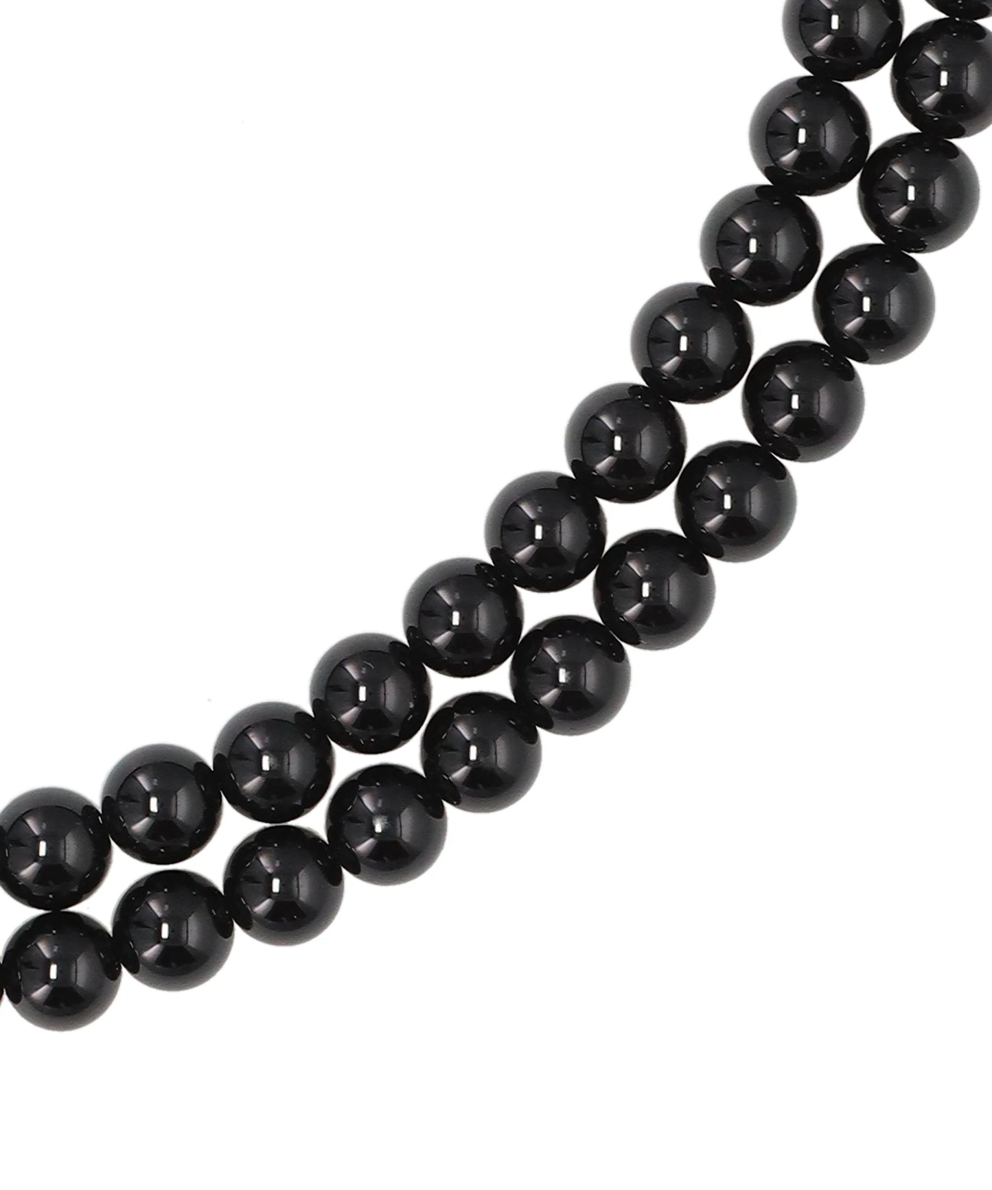 BLACK AGATE PEARL NECKLACE