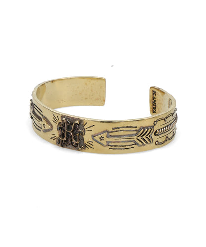 “KMY” BRASS BANGLE