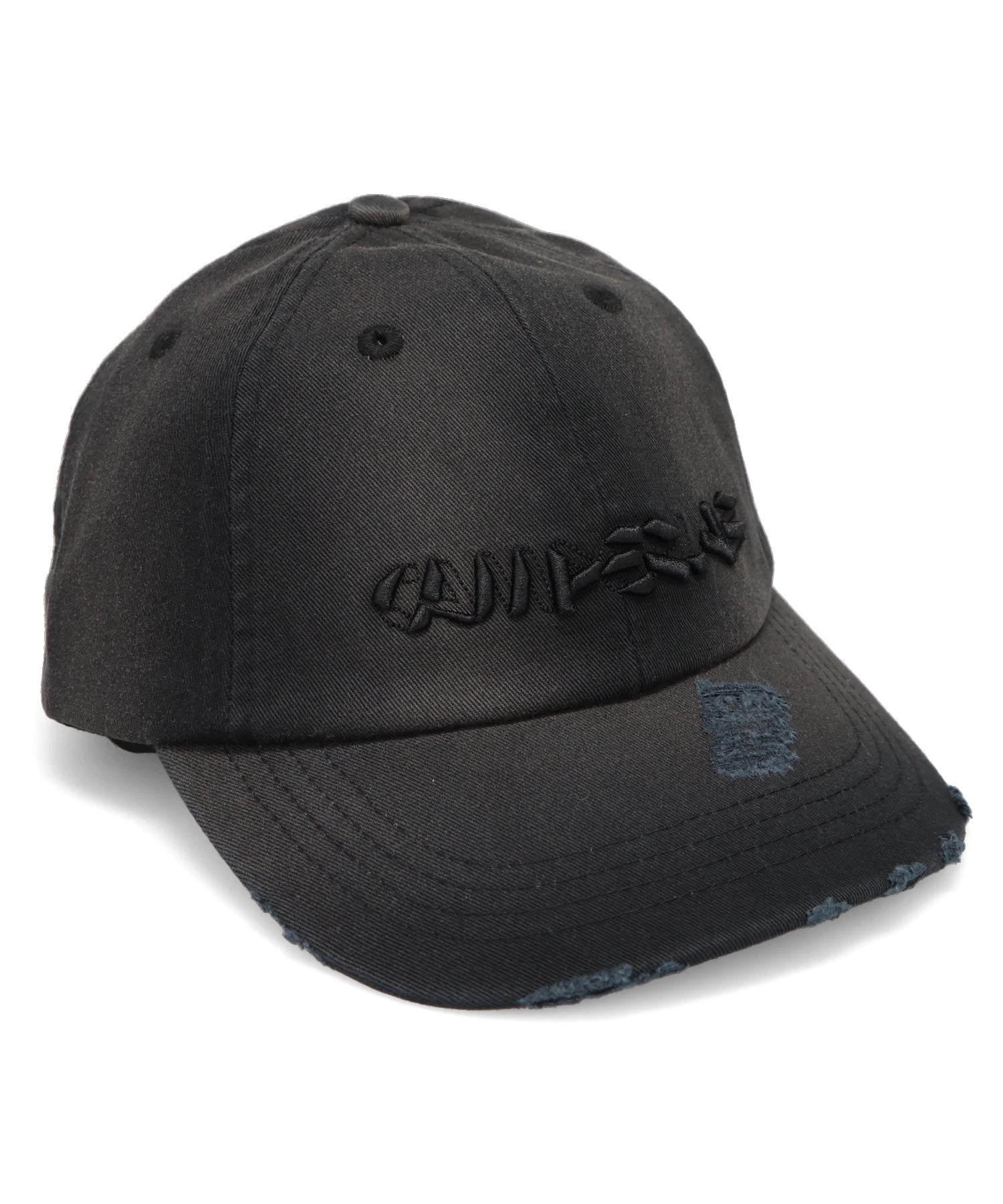 CAMPER LAB(カンペールラボ)SPRAYED CAP BLACK LAB