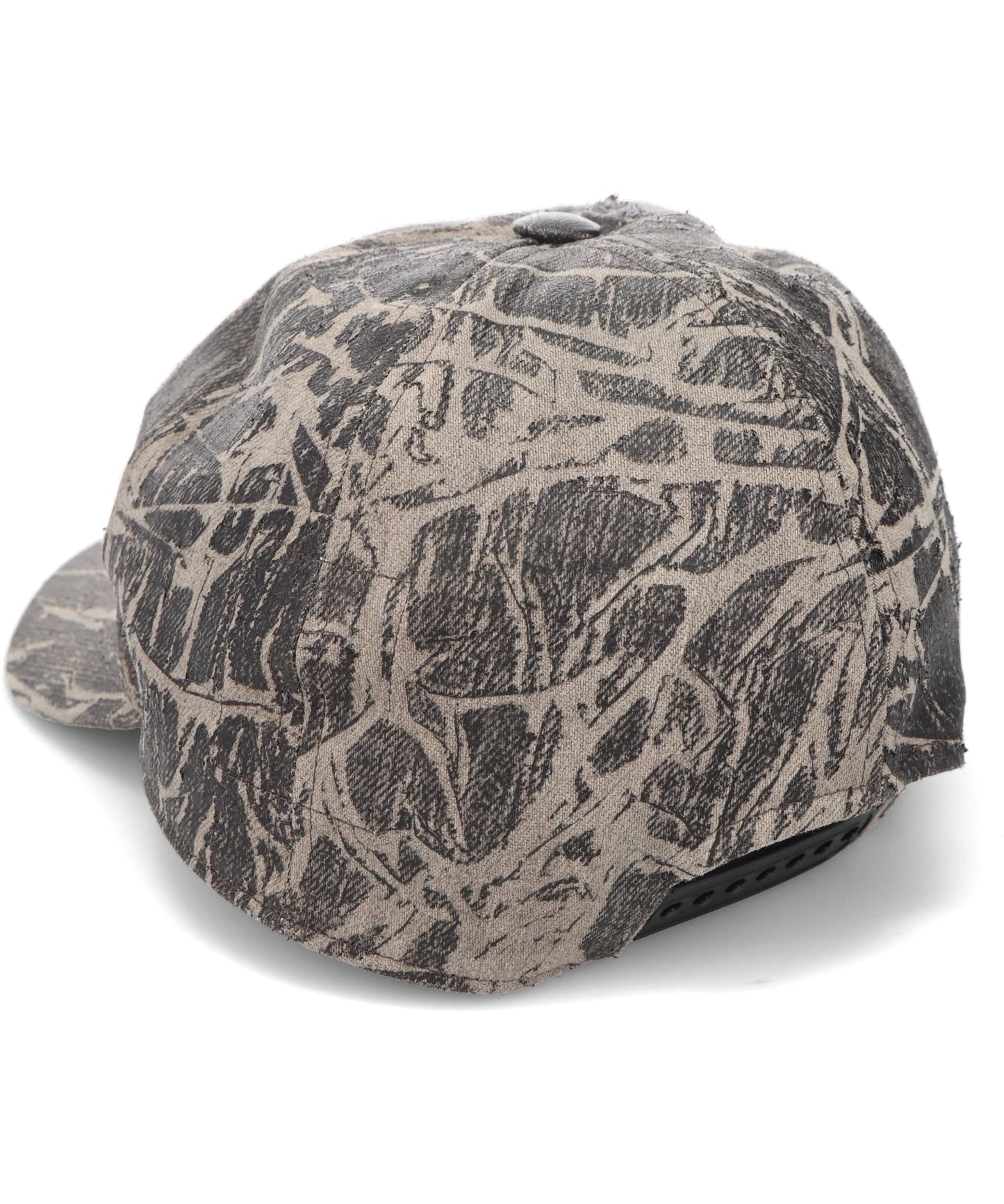 BASEBALL CAP - BLACK WASHED FOIL
