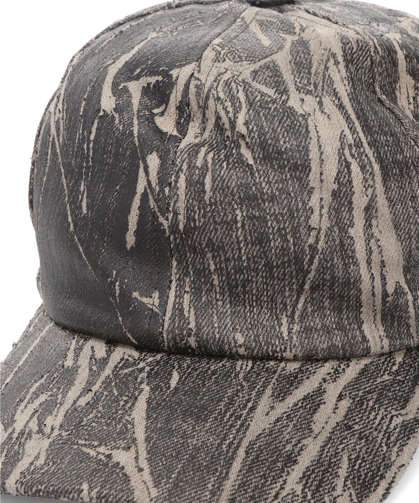 BASEBALL CAP - BLACK WASHED FOIL