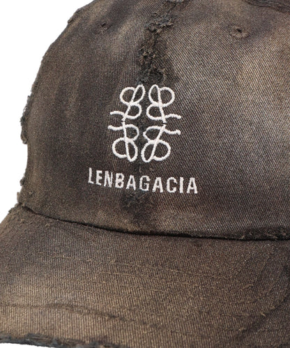 BOOTLEG LOGO CAP（DAMAGE SANDBLAST）
