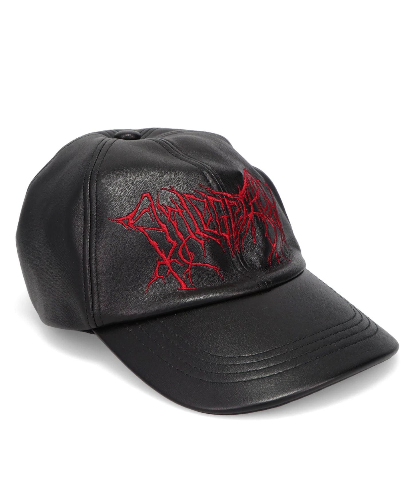 JOHN LAWRENCE SULLIVAN(ジョンローレンスサリバン)EMBROIDERED LEATHER CAP