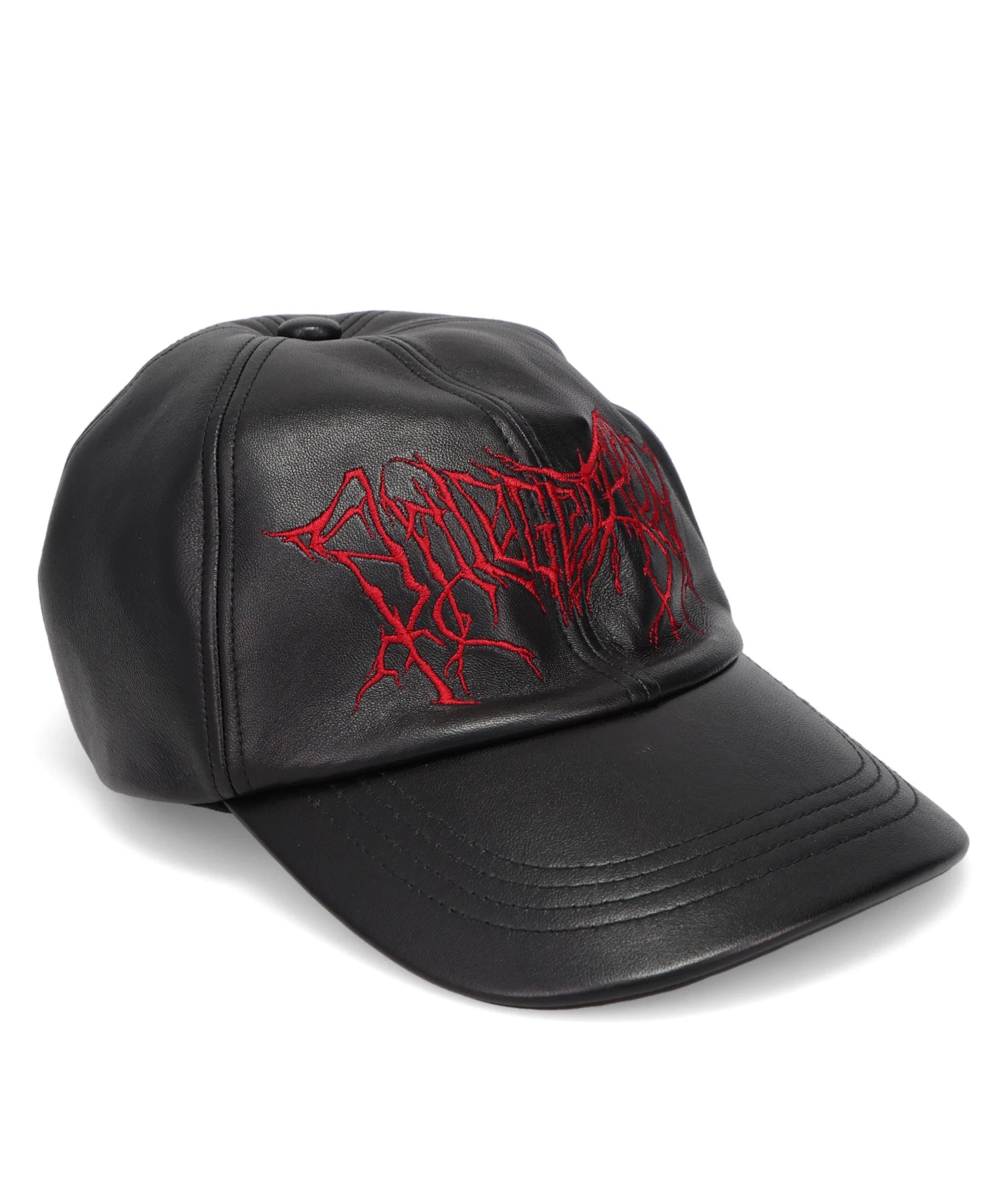 JOHN LAWRENCE SULLIVAN(ジョンローレンスサリバン)EMBROIDERED LEATHER CAP