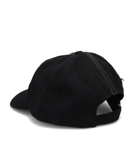 UNISEX SYMBOL LEATHER CAP WOVEN