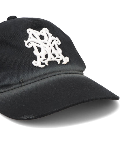 CA4LA × KAMIYA DISTRESSED "KMY" MESH CAP