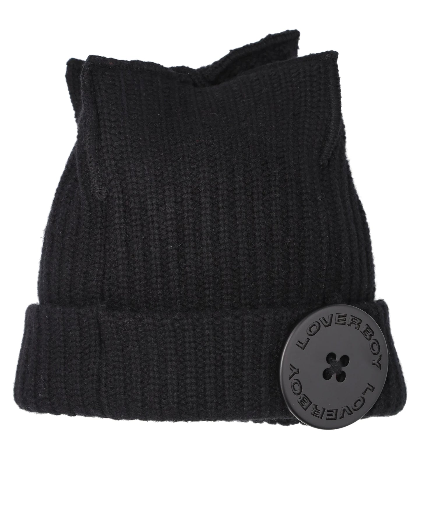 BOX BEANIE- BLACK BLK