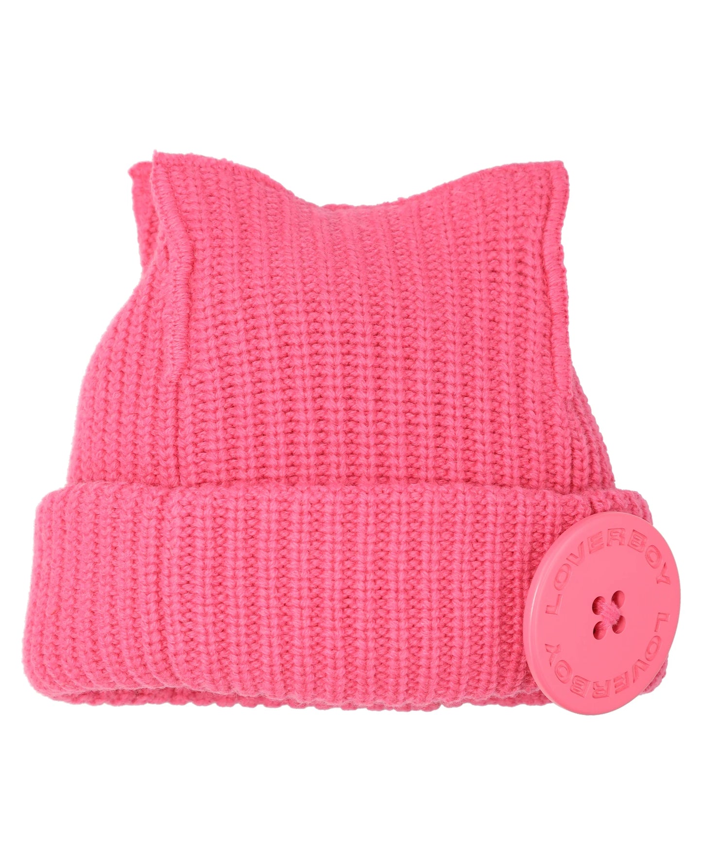 BOX BEANIE- PINK+RED PNK