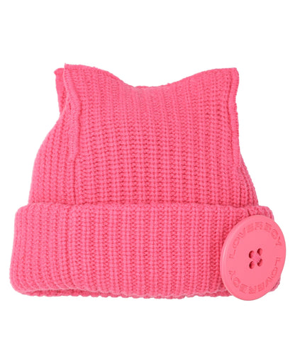 BOX BEANIE- PINK+RED PNK