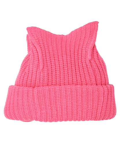 BOX BEANIE- PINK+RED PNK