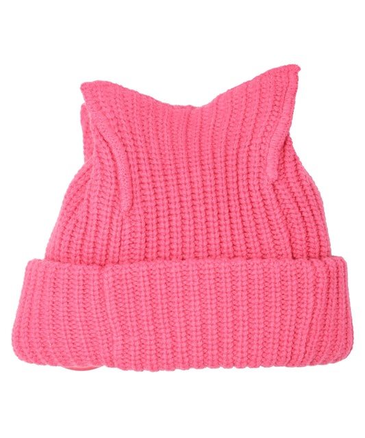 BOX BEANIE- PINK+RED PNK