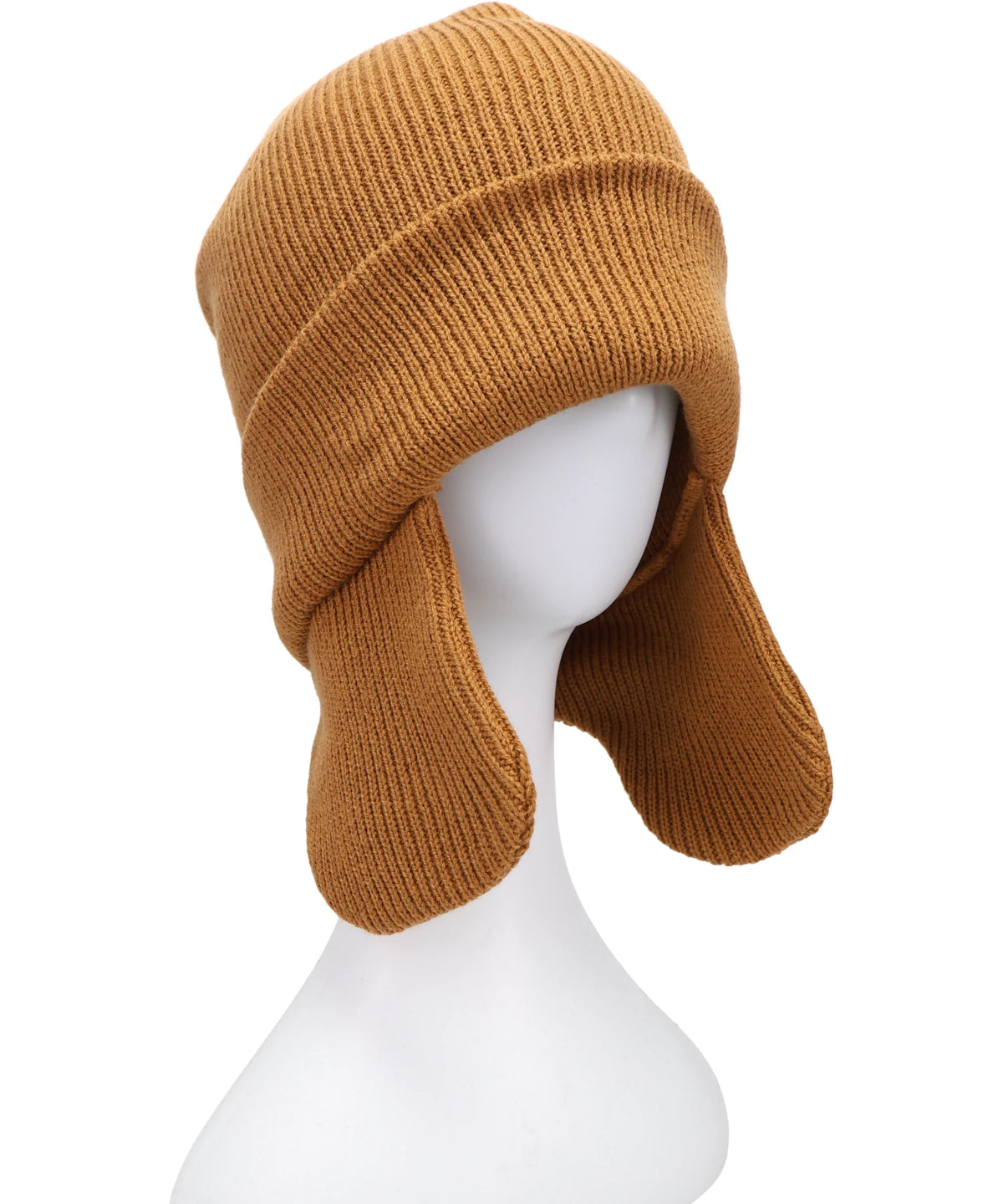 ACRYLIC WOOL EAR WATCH CAP